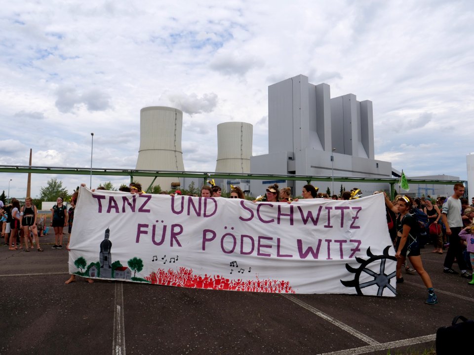 Climate Camp Pödelwitz 2019 Dance-Demonstration 148