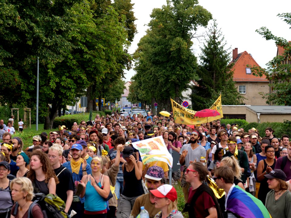 Climate Camp Pödelwitz 2019 Dance-Demonstration 42