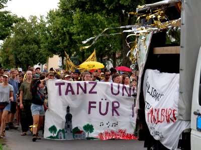 Climate Camp Pödelwitz 2019 Dance-Demonstration 23