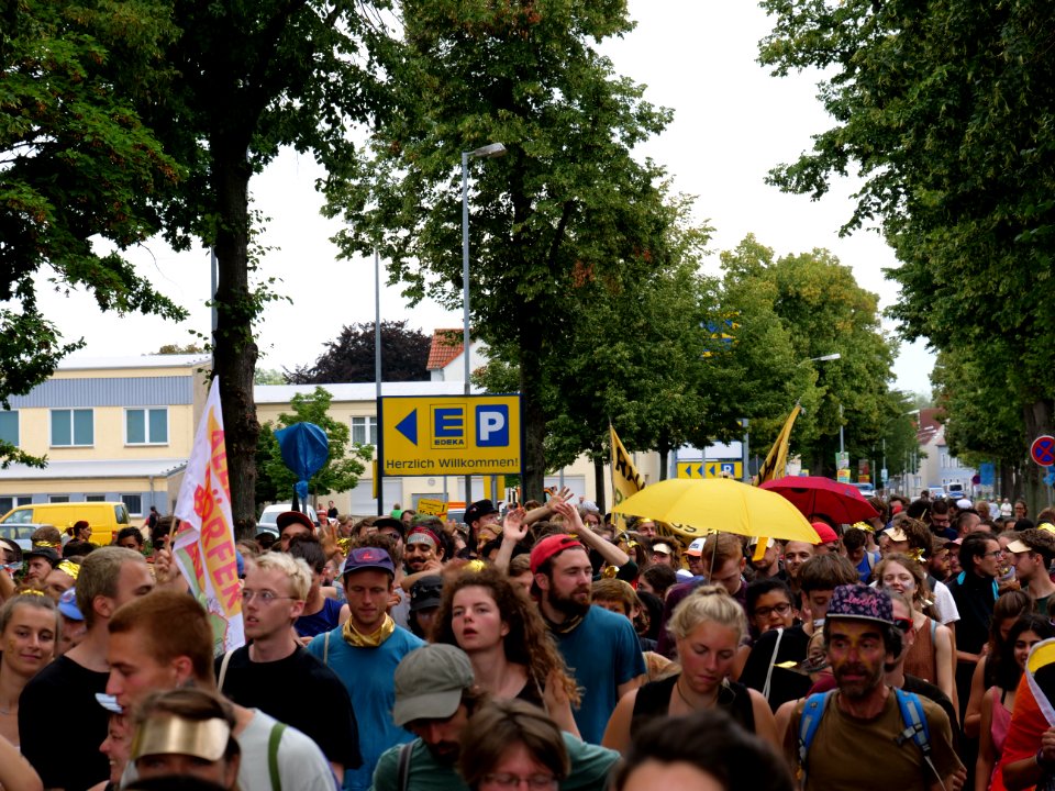 Climate Camp Pödelwitz 2019 Dance-Demonstration 33