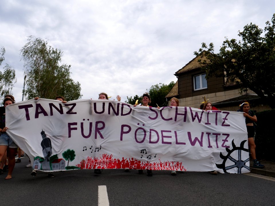 Climate Camp Pödelwitz 2019 Dance-Demonstration 119