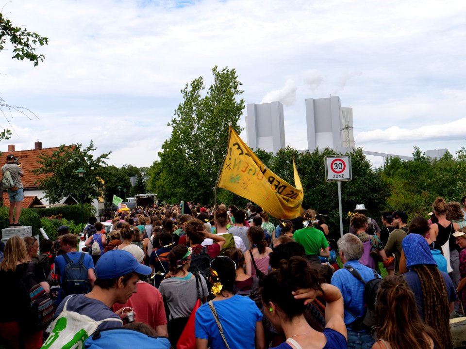 Climate Camp Pödelwitz 2019 Dance-Demonstration 109