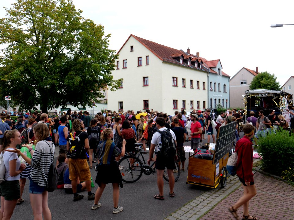 Climate Camp Pödelwitz 2019 Dance-Demonstration 06