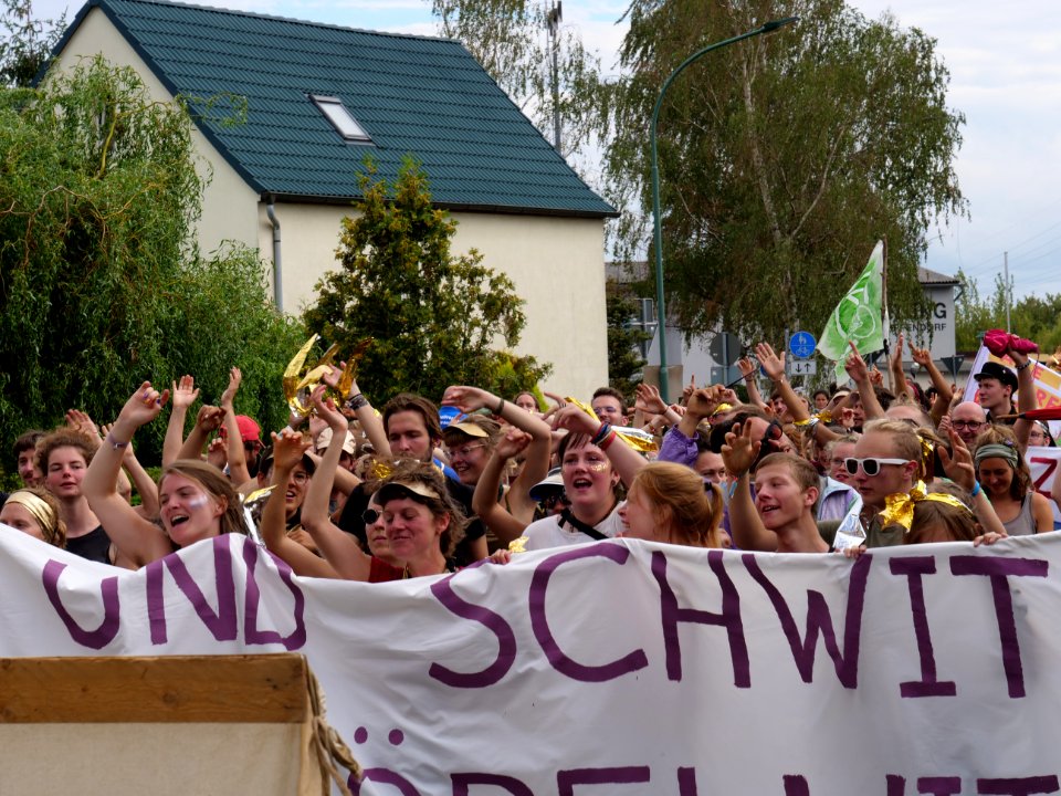 Climate Camp Pödelwitz 2019 Dance-Demonstration 121