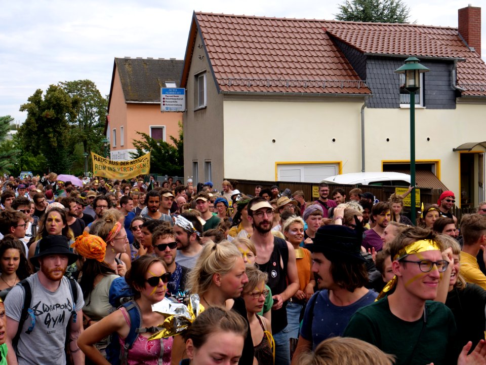 Climate Camp Pödelwitz 2019 Dance-Demonstration 113