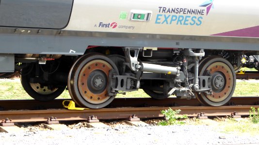 Class 397s of TransPennine Express Laufdrehgestell