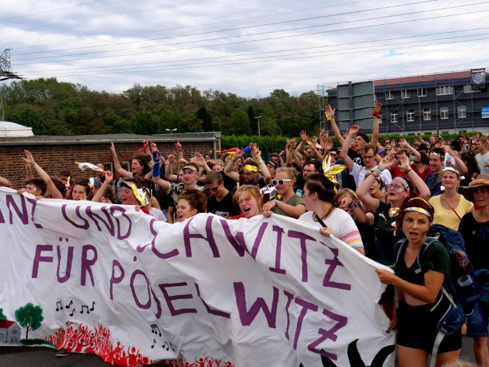 Climate Camp Pödelwitz 2019 Dance-Demonstration 97
