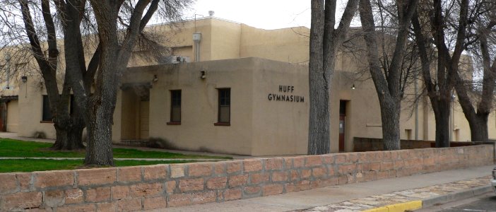 Clayton NM school Huff Gymnasium 1