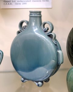 Classical form, Chelsea Keramic Art Works, c. 1880, ceramic - Dedham Historical Society - Dedham Massachusetts - DSC04259