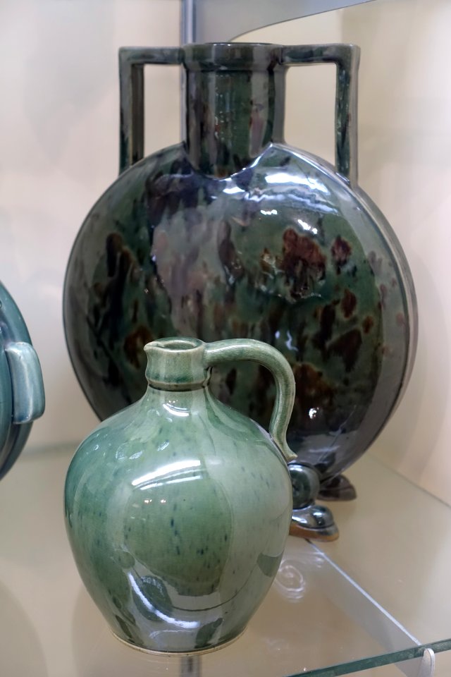 Classical forms, Chelsea Keramic Art Works, c. 1880, ceramic - Dedham Historical Society - Dedham Massachusetts - DSC04257