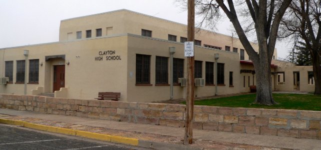 Clayton NM school HS 3