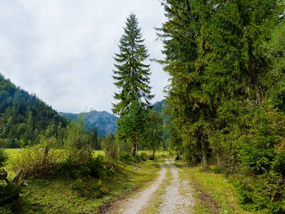 Landscape alps hiking photo