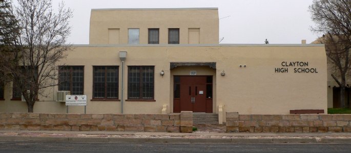Clayton NM school HS 2