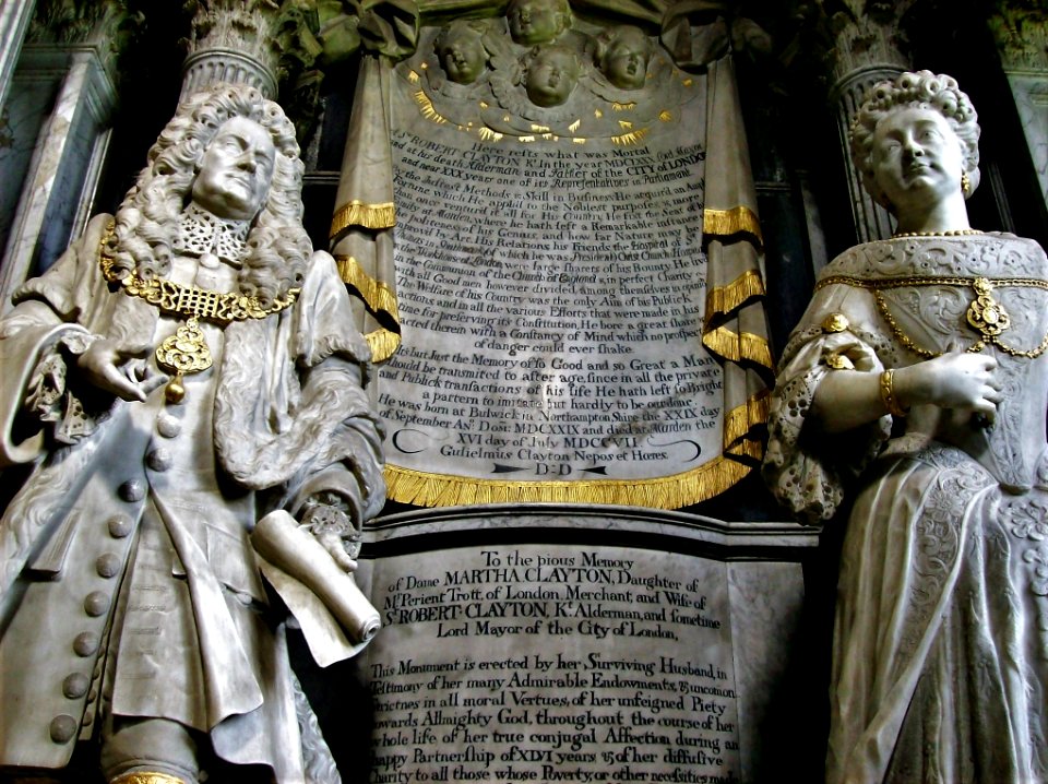 Clayton memorial, Bletchingley