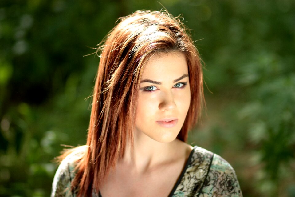 Blue eyes beauty nature