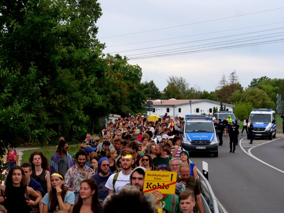 Climate Camp Pödelwitz 2019 Dance-Demonstration 64