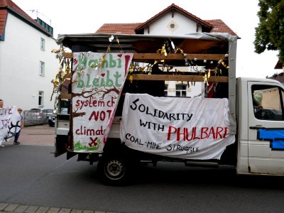 Climate Camp Pödelwitz 2019 Dance-Demonstration 20