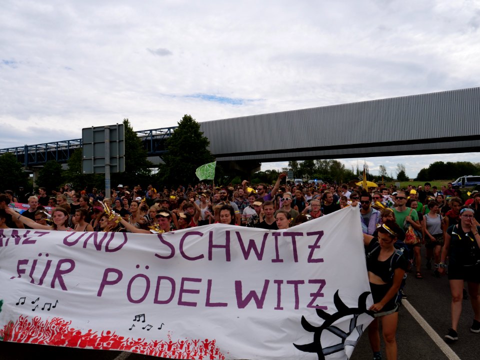 Climate Camp Pödelwitz 2019 Dance-Demonstration 139