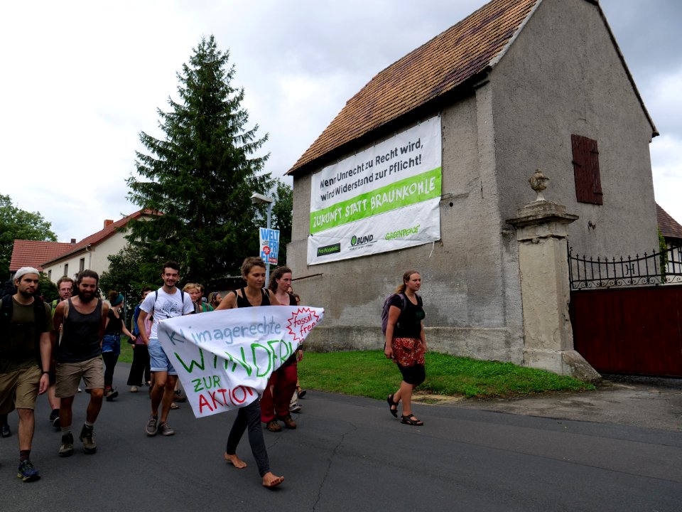 Climate Camp Pödelwitz 2019 to Neukieritzsch 04