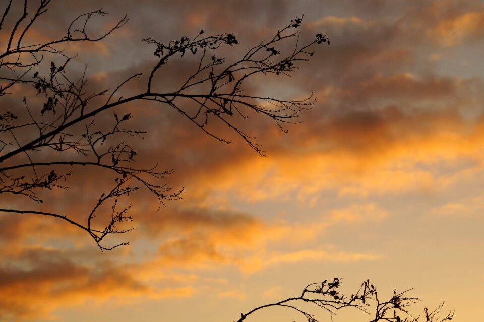 Sunset sky abendstimmung