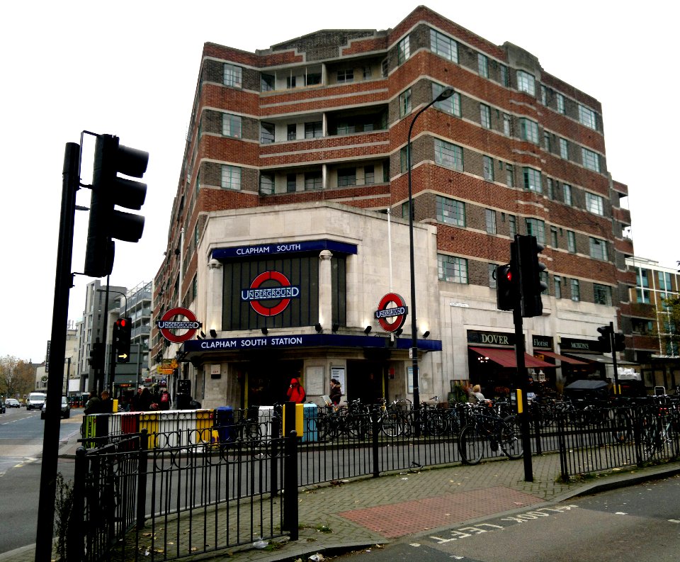 Clapham South underground station