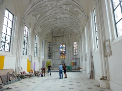 Clairmarais (Pas-de-Calais, Fr) l'église en restauration 2013 (03)