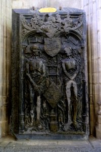Claude Bouton and Jacqueline de Lannoy - Église Notre-Dame du Sablon - Brussels, Belgium - DSC08204