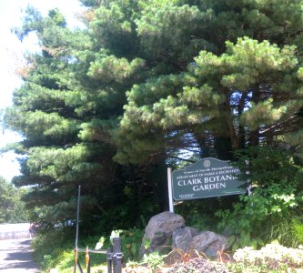 Clark Botanic Garden entry jeh