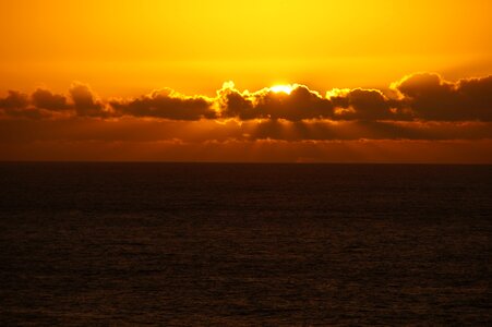Water sunset sea abendstimmung photo