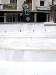 Ciudad Real - Plaza Mayor, Monumento a Alfonso X el Sabio 2