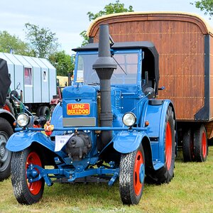 Lanz historically agricultural machinery