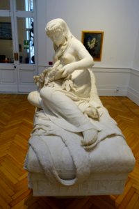 Cleopatra by Alfonso Balzico, c. 1874 - Galleria nazionale d'arte moderna - Rome, Italy - DSC05243
