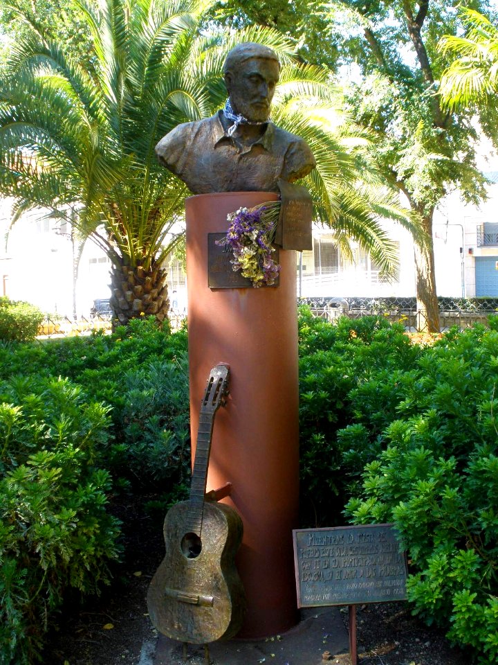 Ciudad Real - Jardines del Prado, Homenaje a Javier Segovia