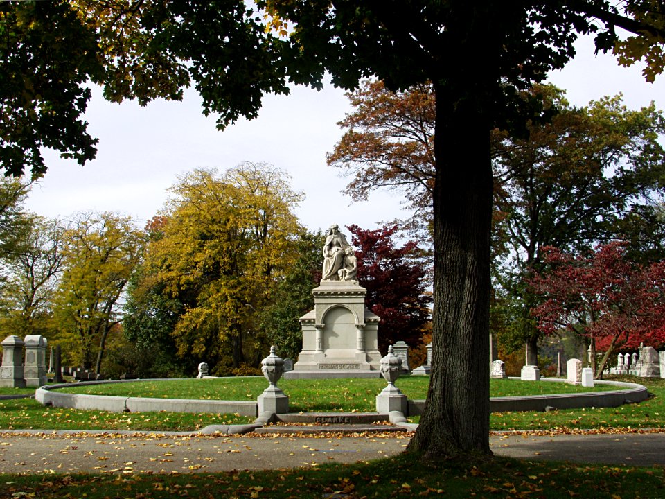 Clarke Plot, Allegheny Cemetery, 2015-10-27, 01