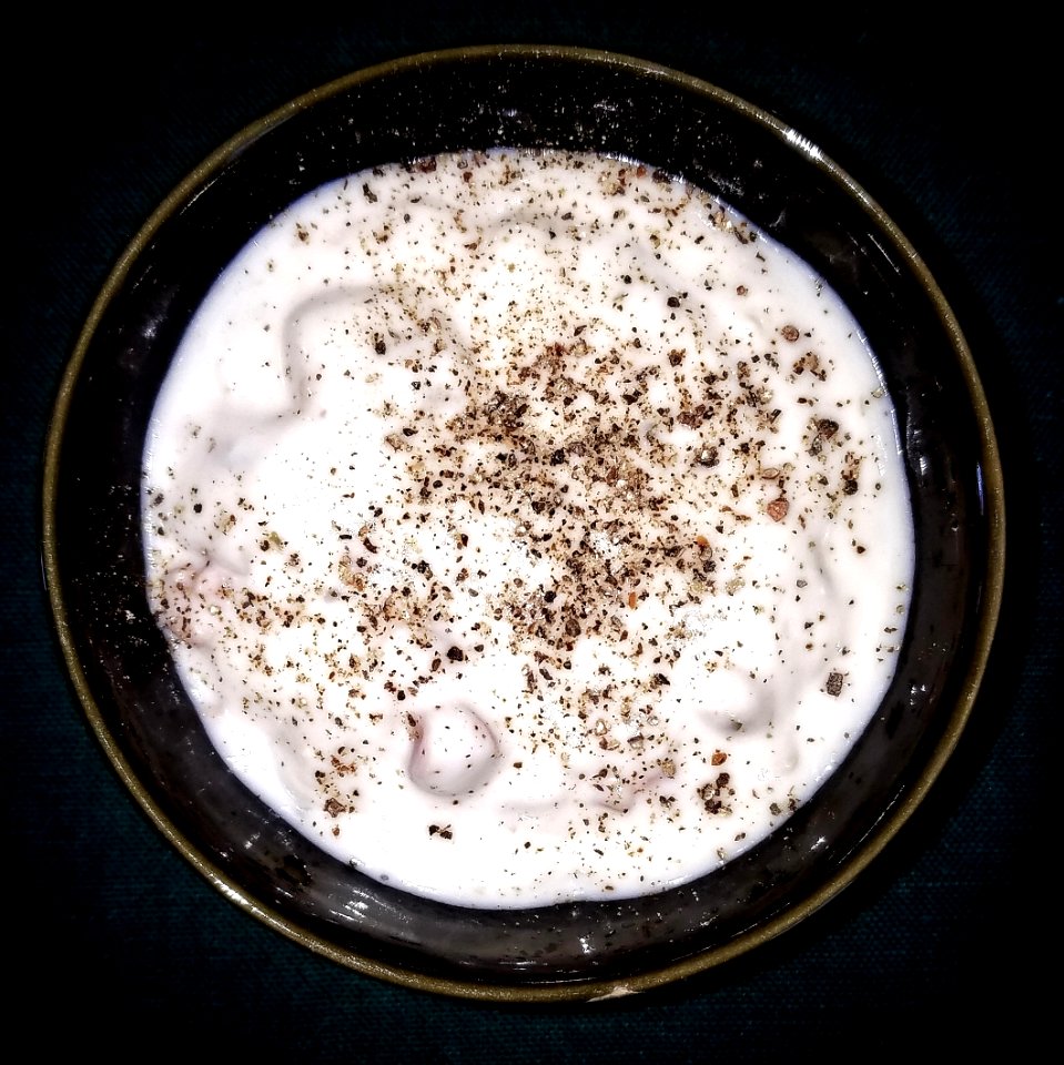 Clam chowder with black pepper - Massachusetts