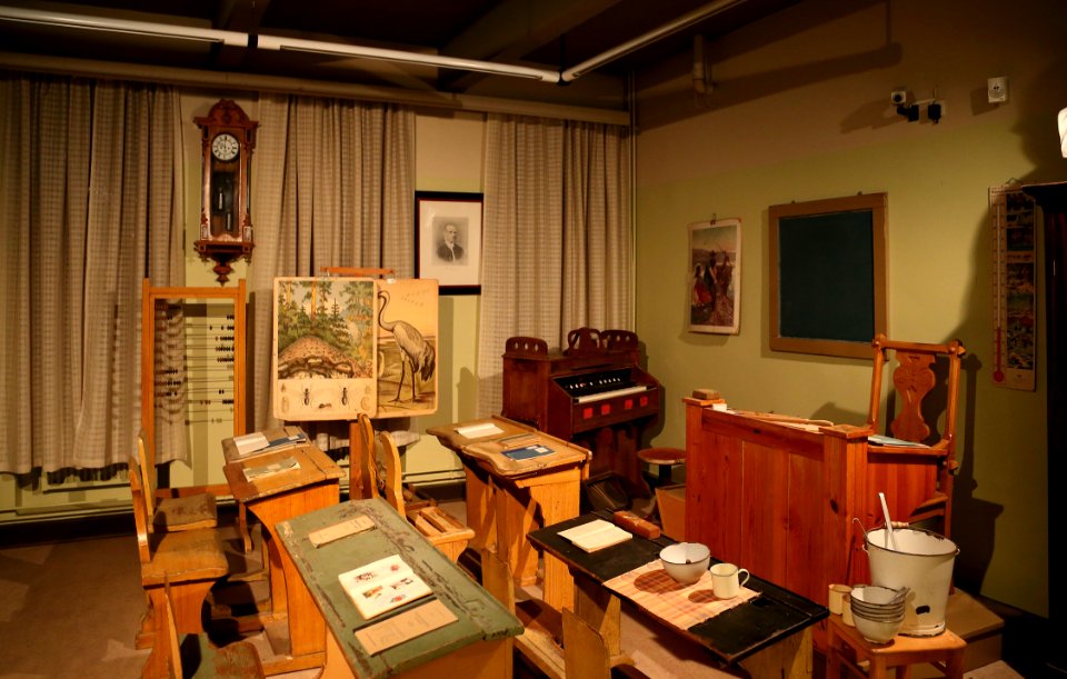 Classroom Northern Ostrobothnia museum Oulu 20160103