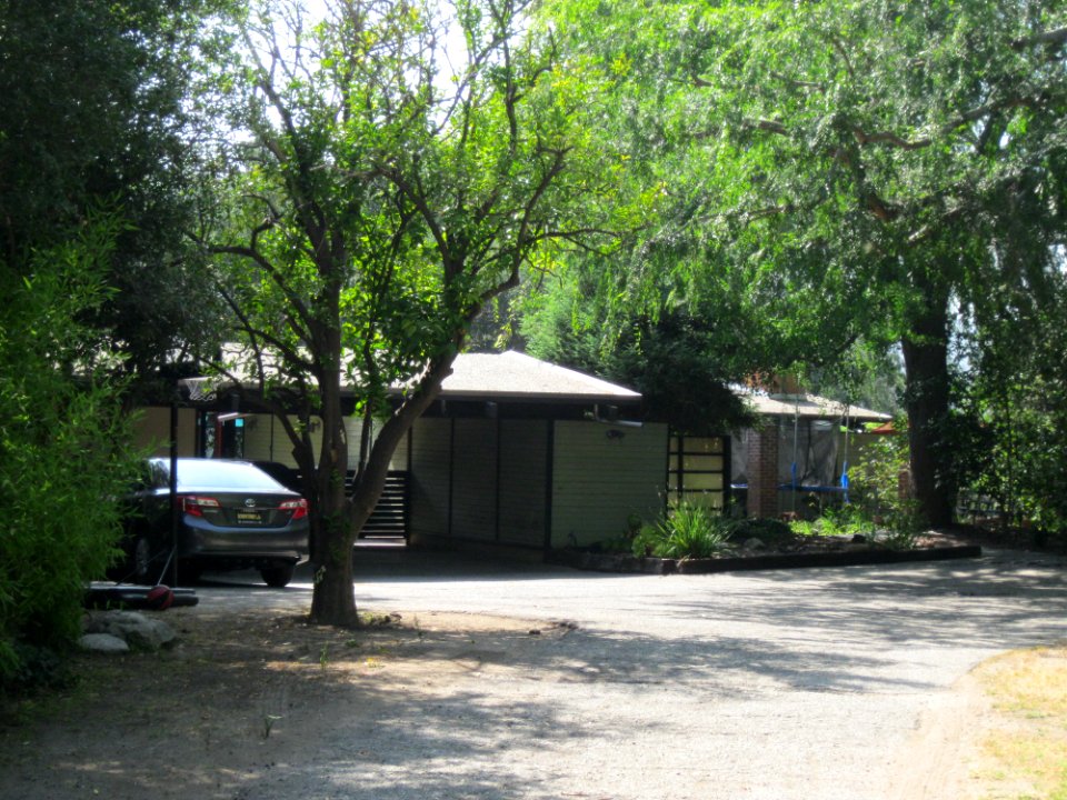 Clarence and Mary Mello House from street
