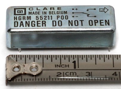 Clare HGRM-55211-P00 mercury-wetted reed relay