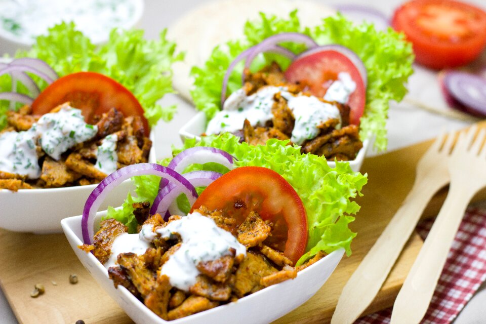 Vegan snack finger food