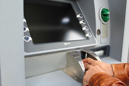 Cash withdraw cash secret number type