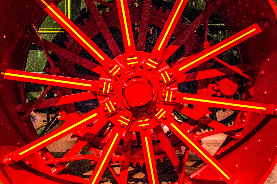 Red antique design