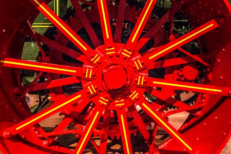 Red antique design