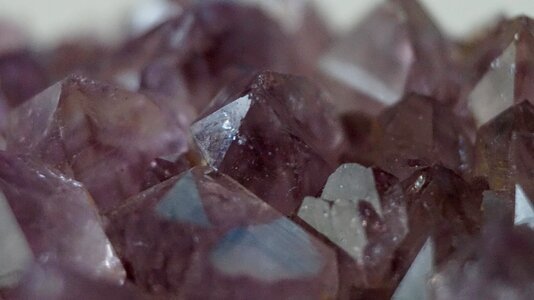 Mineral gem close up