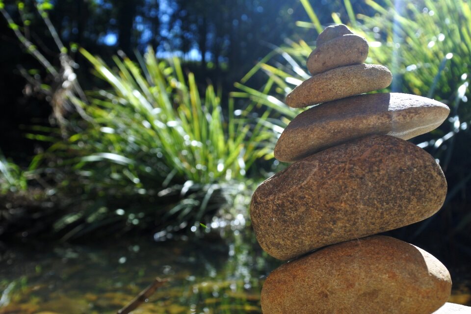 Rocks rock stack nature