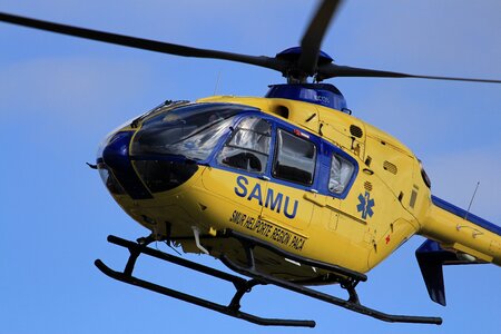 Helicopter samu emergency