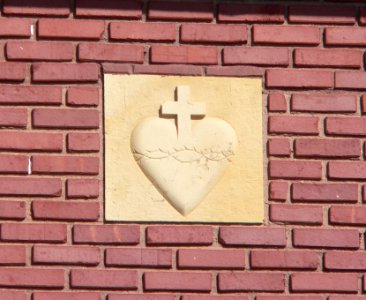 Collyer, KS St. Michael school Sacred Heart relief 1
