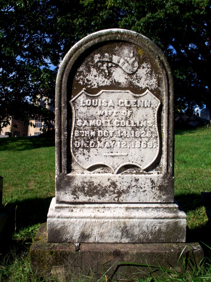 Collins (Louisa Glenn), St. Clair Cemetery, 2015-10-06, 01