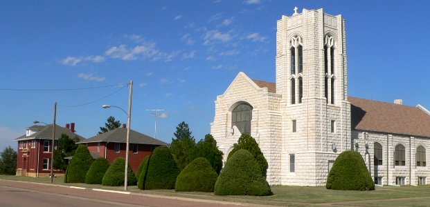 Collyer, KS St. Michael complex from SW 1