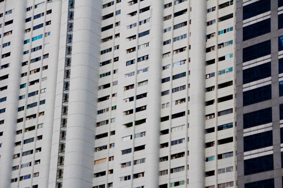 Building facade concrete