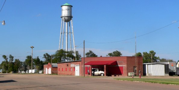 Collyer, Kansas Ainslie looking NE from between 3rd and 4th